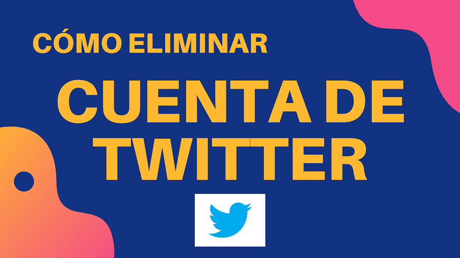 Como eliminar cuenta de Twitter